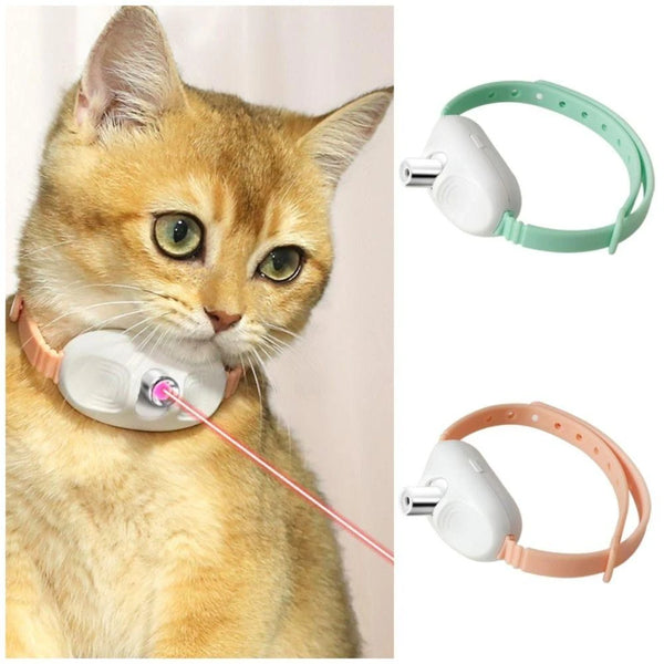 Collar láser interactivo para gatos